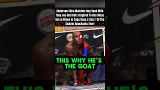 Why Anderson Silva Was the Most Untouchable Fighter in UFC History #ufc #mma #ufcfighter #knockout