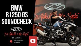 BMW R1250 GS Sound Check with a Dr. Jekill & Mr. Hyde Exhaust System  - 3 Sound Modes #BMWR1250GS