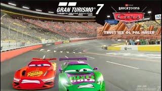 Lightning McQueen vs H.J. Hollis [FULL RACE] | REMAKE | Gran Turismo 7