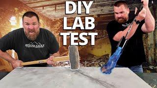 Hillbilly Lab Test | How will it Hold Up? Clear Top Coats | Stone Coat Epoxy