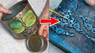 I turned iron cans into a chic thing! Just look at the result, it will surely surprise you!