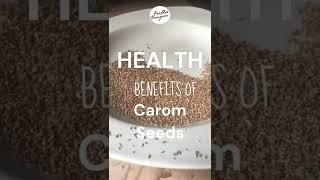 Carom Seeds (Ajwain) Health Benefits in Diet #shorts  Foodies Bonjour |