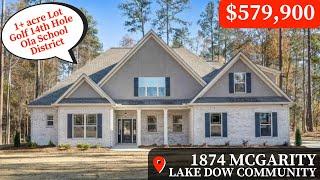 Living In Locust Grove, GA | Lake Dow Community | Home Tour | Atlanta New Homes