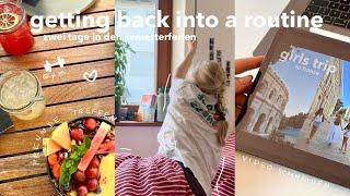 getting back into a routine || zwei tage in den semesterferien || gym, freunde treffen, kochen