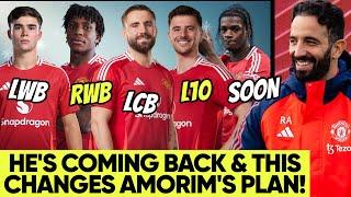 Amorim New Plan: This Man Utd Team Could Look Very Different In A Few Weeks & Huge Injury Boost!