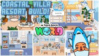 Coastal Villa Resort Build!? | Toca Boca World (Dan & Nicole series) Toca Boca