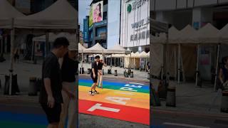 Taipei, Ximending Rainbow Road, Taiwan  Subscribe and  Please #taiwan #taipei #travel