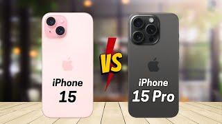 iPhone 15 vs iPhone 15 Pro