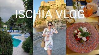 Italy VLOG. Утро перед грозой, пробую аффогато, Арагонский замок, Ischia Ponte 