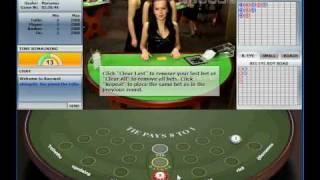 Livedealer.org | live dealer (online) baccarat at Party Casino