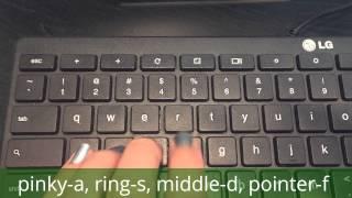 Home Row Keys-Keyboarding