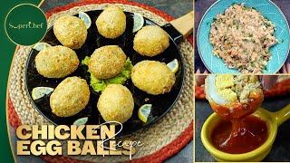 Chicken Egg Balls Recipe | Ramzan Special Crispy Chicken Egg Balls