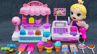 90 Minutes Satisfying with Ice Cream Playset Unboxing, Cash Register ASMR  Lana Unboxing Toys