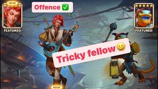 Empires & Puzzles Hero Analysis : Caelen, Tircky, Irritating️