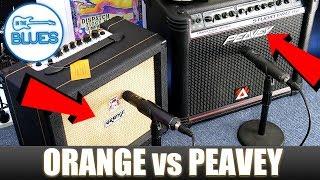Orange Crush 35RT vs Peavey Studio Pro 112 Amplifier Shootout