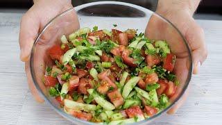 This Italian tomato cucumber salad will make your day unique # 241