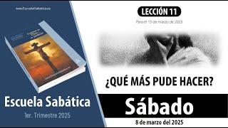 Escuela Sabática | Sábado 8 de marzo del 2025 | Lección Alumnos