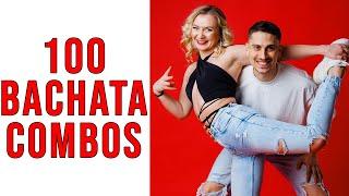 100 SENSUAL BACHATA COMBOS FOR SOCIAL | Thanks for 100K SUBS | Marius&Elena