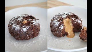 Choc caramel lava cake (vegan) 