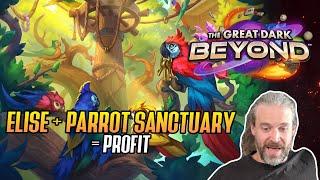 (Hearthstone) Elise + Parrot Sanctuary =  Profit!  Reno Priest