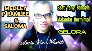 Jom Karaoke Medley P Ramlee & Saloma - Gelora,Malamku Bermimpi & Gelora (Cover)