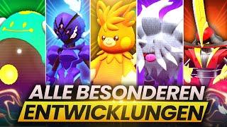 Alle BESONDEREN ENTWICKLUNGEN in Pokemon Karmesin & Purpur!