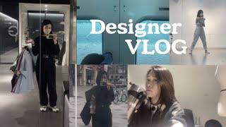 [Vlog] 조율 | 패션디자이너 브이로그 | 디자이너 브이로그 | 디자이너 일상 | Fashion designer Vlog | Cho Yul