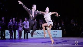 Armen Tsaturyan - Svetlana Gudyno, RUS | 2018 WDSF World Latin, Ostrava - Honor dance Jive