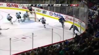 Vancouver Canucks vs Los Angeles Kings March 25 2012 Highlights