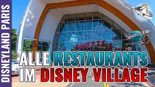 Alle Restaurants im Disney Village in Disneyland Paris  | Kompletter Restaurantguide