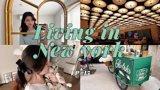 NY vlogHot&Busy but Fulfilling Week| Silent Disco| Ralph Coffee| Frick Madison| Seoul Salon #nyvlog