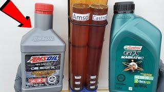 Amsoil vs castrol motor oil