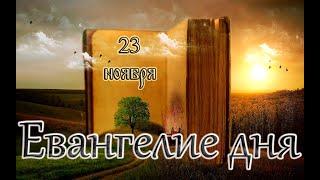 Апостол, Евангелие и Святые дня. Седмица 22-я по Пятидесятнице. (23.11.24)