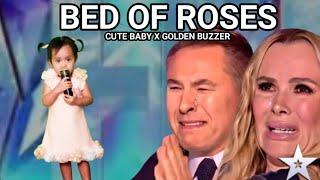 AGT2024|Simon Cowell cried when he heard the song Bed Of Roses with an extraordinary voice