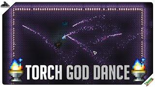 Terraria, but I am dancing with the Torch God