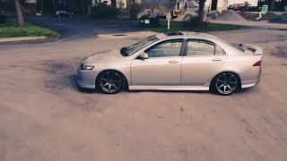 2004 Acura TSX Aspec with Mb Battles wheels