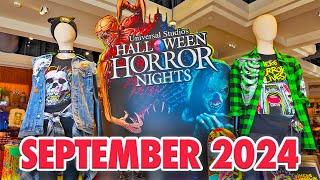 Universal Studios Hollywood - September 2024 Halloween Walkthrough [4K POV]