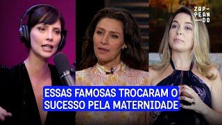 Famosas que trocaram o sucesso pela maternidade