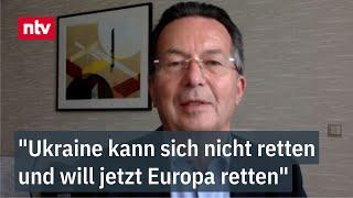 "Ukraine kann sich nicht retten und will jetzt Europa retten" - Thiele kritisiert "Siegesplan" | ntv