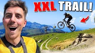 XXL WALLRIDES, KRASSE SPRÜNGE & NEUE MTB LINES! - Saalbach MTB Vlog 1/3