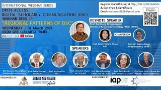 AASSA – AIPI International Webinar on DIGITAL SCHOLARLY COMMUNICATION