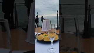 #Fruits and #champagne at a #wedding by the #sea #shorts