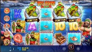 Big Bass Christmas Bash | All Bonuses and x10 Multiplier Mega Win!