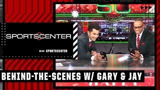 Gary Striewski & Jay Harris caught TikToking during commercial break  | SportsCenter