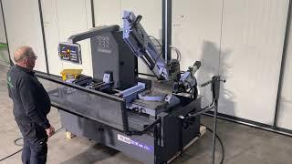 MEP Shark 332 NC evo bandsaw automat mitre cutting behringer amada kasto MACH4METAL 2-3 6492