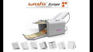 SUPERFAX PF-460 Falzmaschine / Paper folding machine PF-460