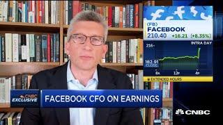 Facebook CFO: 'We had a steep decline in ad revenue in March'