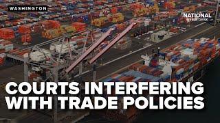 Treasury Secretary talks courts interfering with Trump’s trade policies