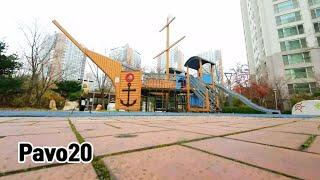 '23. 11.15.(수) Onetake  an apartment playground FPV drone V2 / 4K Real time  FPV Drone Pavo20