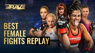 Top Female MMA Fights in BRAVE CF: Unmissable Showdowns! Women Power in the BRAVE CF Cage 